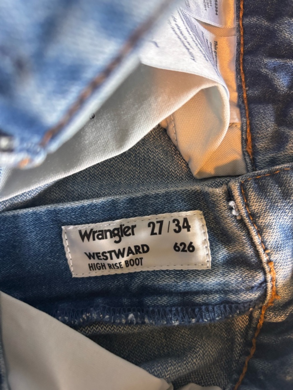 Wrangler Westward 626 Bootcut Jeans 27x34 - Picture 3 of 7